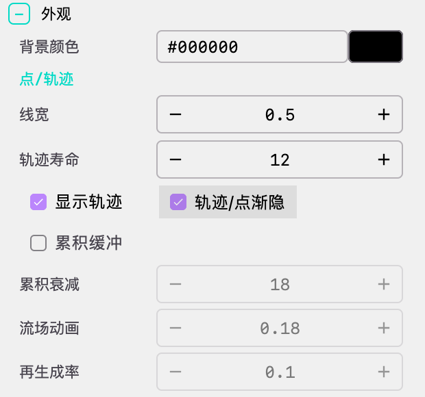 GPU mode parameters