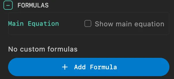 Formulas 面板截图